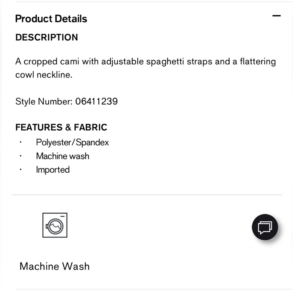 Cowl Neck Cropped Cami - Picture 2 of 6